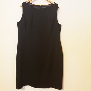 Tahari Woman Black Sheath Dress